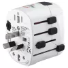Hama World Travel Pro universalus kištukinis adapteris Baltas