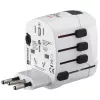 Hama World Travel Pro universalus kištukinis adapteris Baltas