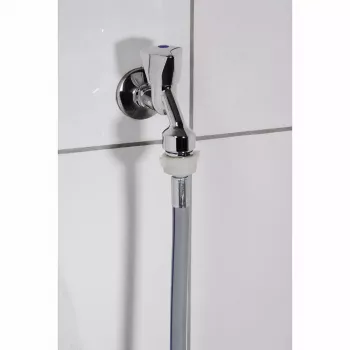 Įleidimo ir išleidimo žarna Xavax 00111833 indaplovei, pilka, PVC/Nailonas, 1500 mm, 1 vnt.