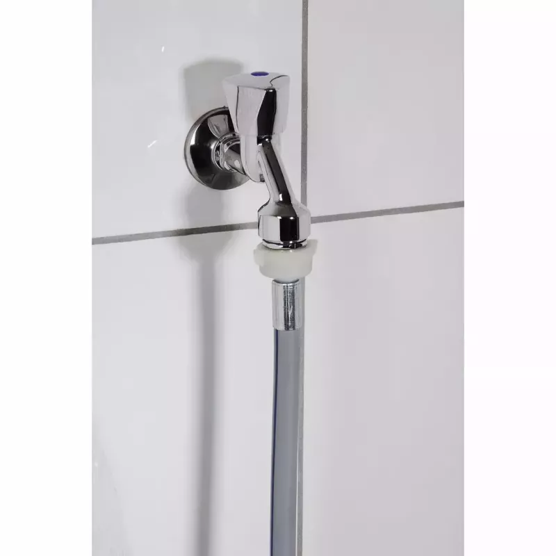 Įleidimo ir išleidimo žarna Xavax 00111833 indaplovei, pilka, PVC/Nailonas, 1500 mm, 1 vnt.