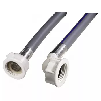 Įleidimo ir išleidimo žarna Xavax 00111833 indaplovei, pilka, PVC/Nailonas, 1500 mm, 1 vnt.