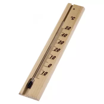 Hama 00186401 mechaninis kambario termometras, medžio spalva