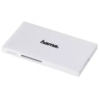 Hama USB 3.0 kortelių skaitytuvas, SD/microSD/CF/MS, baltas