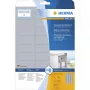Lipni etiketė HERMA 4592 Suapvalintas stačiakampis Sidabrinė