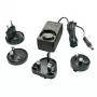 Lindy 5VDC 3A daugiašalių šalių maitinimo šaltinis, 5.5/2.5 mm, 100-240 V, 50/60 Hz, 15 W, 5 V, AC-DC, 3 A