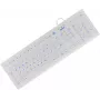 Klaviatūra KeySonic KSK-8031INEL-Wh (DE) pramoninė USB QWERTZ vokiška balta