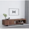 Manhattan fiksuotas itin plonas sieninis laikiklis televizoriams ir monitoriams, 23–42 col., VESA 75x75–200x200 mm, iki 45 kg, juodas
