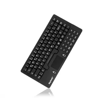 KeySonic KSK-5031IN (DE) klaviatūra, universali USB, QWERTZ, vokiškas išdėstymas, juoda
