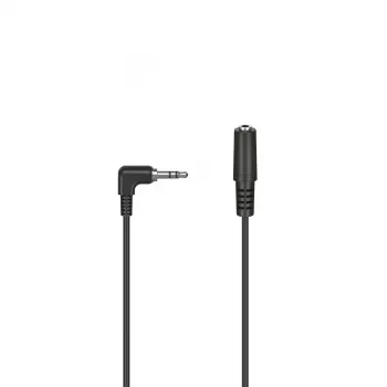 Garso adapterio laidas Hama 00205197 0,2 m 2,5 mm kištukas – 3,5 mm lizdas juodas