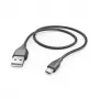 Hama 00201586 USB kabelis USB 2.0 1,5 m Micro-USB A USB A Juodas