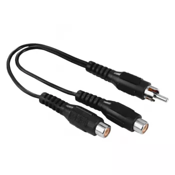 Hama 00205183 garso laidas RCA 2 x RCA juodas
