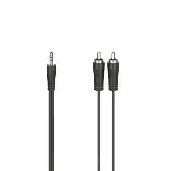 Hama 00205111 garso laidas 3 m 3,5 mm 2 x RCA juodas