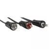 Hama 00205111 garso laidas 3 m 3,5 mm 2 x RCA juodas