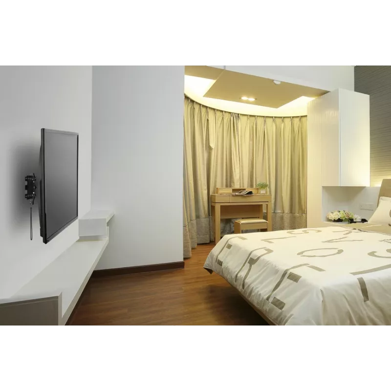 Equip 650322 TV laikiklis lenktam televizoriui, 60–100 colių, pasvirantis