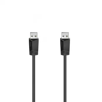 Hama 00200601 USB laidas USB 2.0 1.5 m USB A Juodas