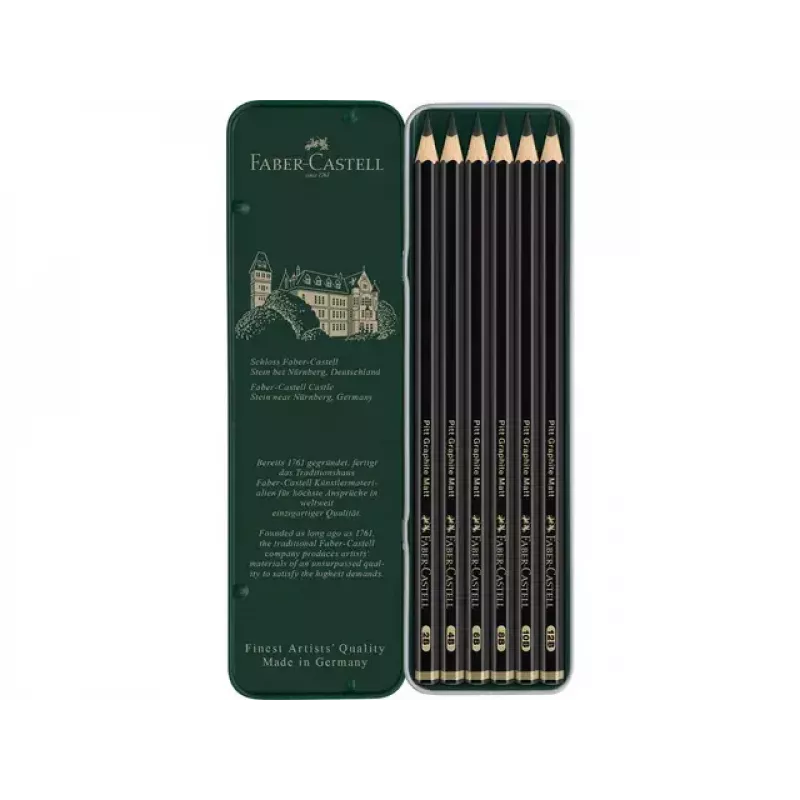 Grafitiniai pieštukai Faber-Castell 115207 Multi 5 vnt.