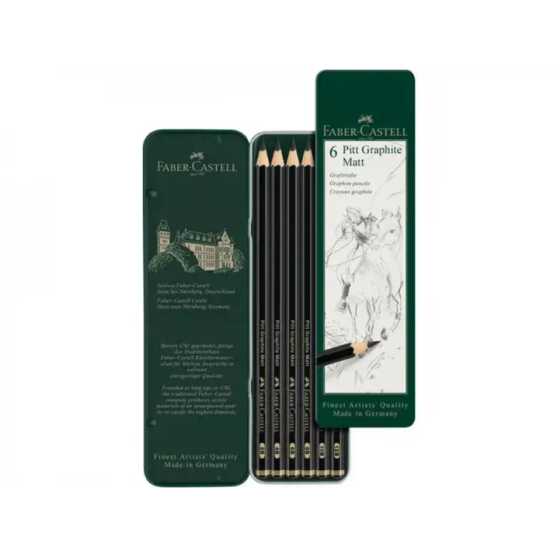 Grafitiniai pieštukai Faber-Castell 115207 Multi 5 vnt.
