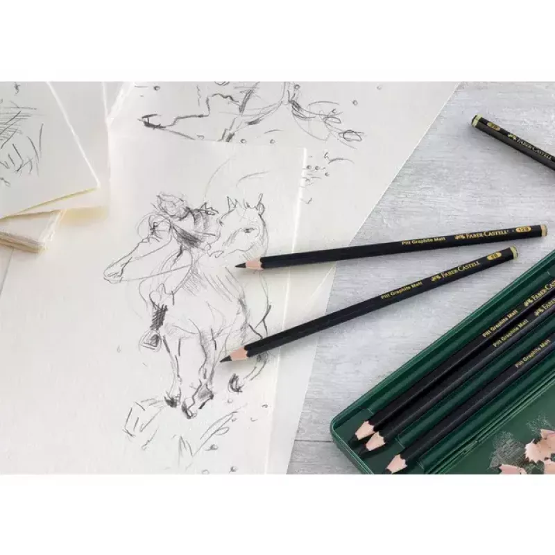 Grafitiniai pieštukai Faber-Castell 115207 Multi 5 vnt.