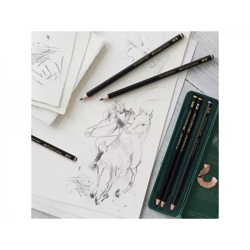 Grafitiniai pieštukai Faber-Castell 115207 Multi 5 vnt.