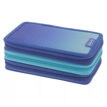 Pieštukinė Herlitz TriCase Dip Dye 31 vnt mėlyna/turquoise poliesteris 190x115x70 mm