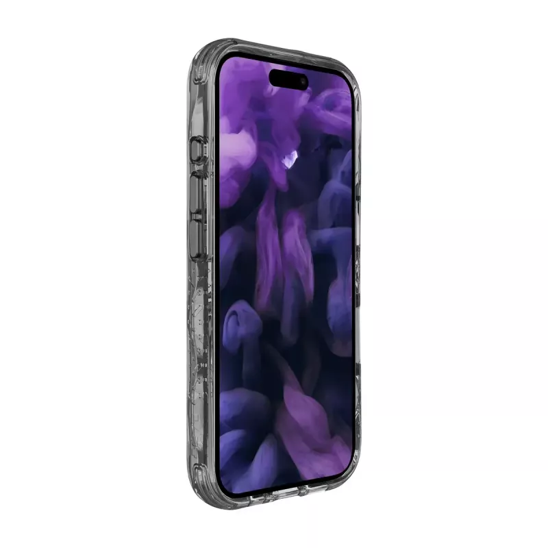 LAUT Crystal Matter X L_IP24B_CMX_UB dėklas iPhone 16 Pro, suderinamas su MagSafe, polikarbonatas / TPU, juodas