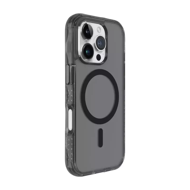 LAUT Crystal Matter X L_IP24B_CMX_UB dėklas iPhone 16 Pro, suderinamas su MagSafe, polikarbonatas / TPU, juodas