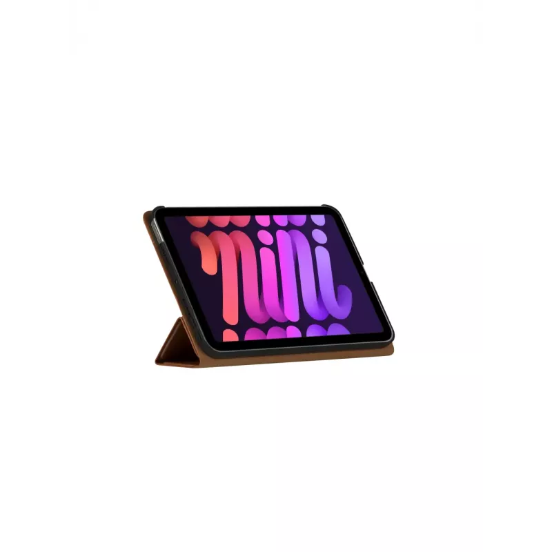 Folio dėklas d bramante iPad Pro 11 colių (M5 2025 / M4 2024) – natūrali oda, stovo režimas