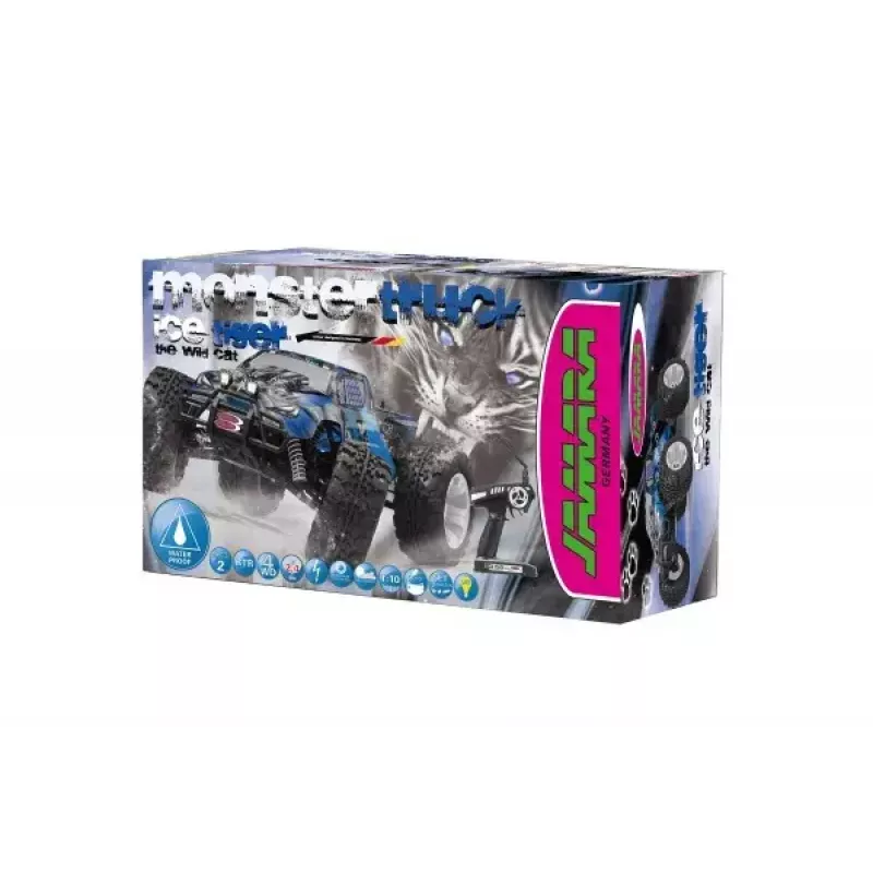 Radijo bangomis valdomas visureigis Jamara Tiger Ice EP 4WD