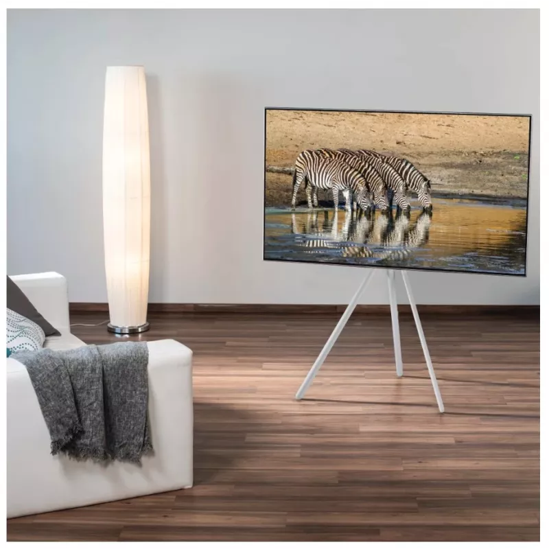 Hama 00220871 TV stovas 190,5 cm (75 colių) Baltas