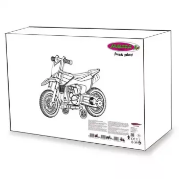 Vaikiškas motociklas Jamara Power Bike su baterija, 4 ratai