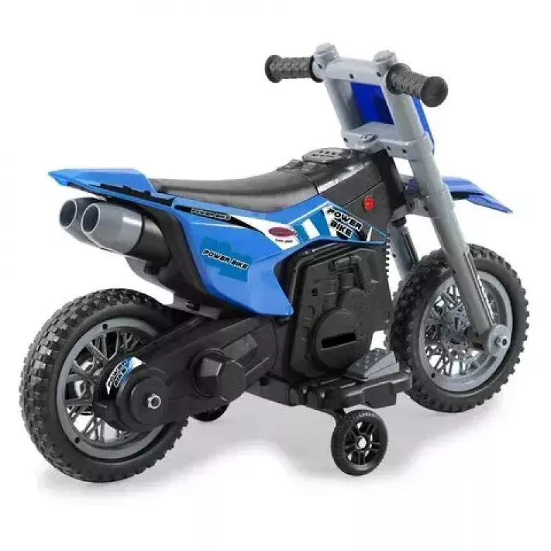 Vaikiškas motociklas Jamara Power Bike su baterija, 4 ratai