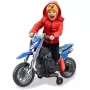 Vaikiškas motociklas Jamara Power Bike su baterija, 4 ratai