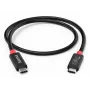 Hama 00200788 USB-C kabelis 1 m juodas