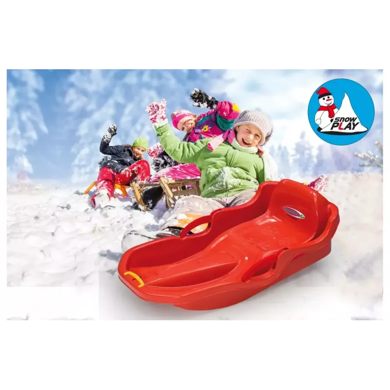 Vaikiškas rogutės Jamara Snow Play Bob Comfort raudonos