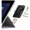 USB stotelė Terratec CONNECT Pro2, laidinė, USB 3.2 Gen 1, juoda