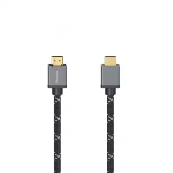 HDMI kabelis Hama 00205067 5 m HDMI A tipas (Standartinis) Juoda, Pilka