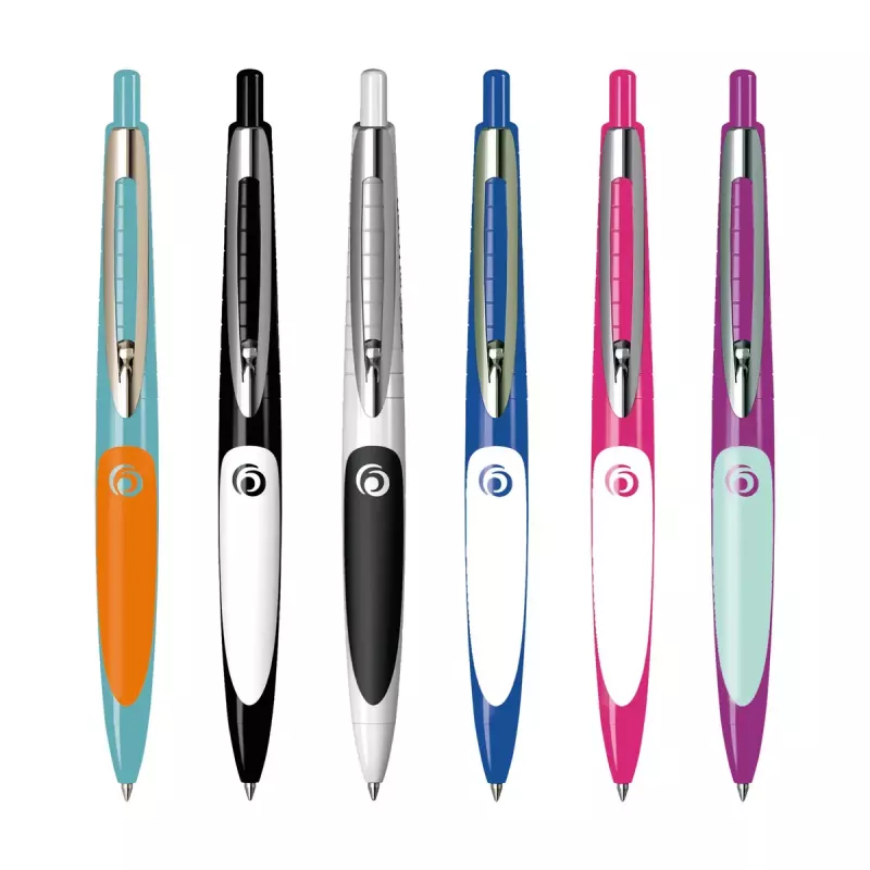 Užspaudžiamas tušinukas Herlitz my.pen Blue