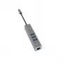USB Hub Terratec Connect c2 sidabrinis