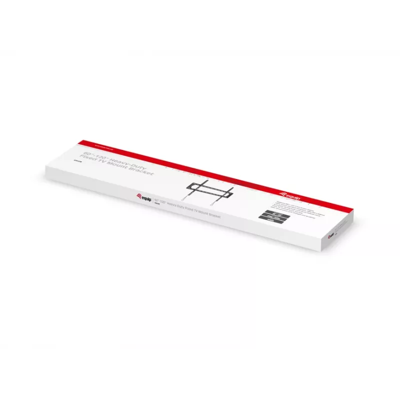 Equip 650338 fiksuotas TV laikiklis sunkiems televizoriams 60-120 colių