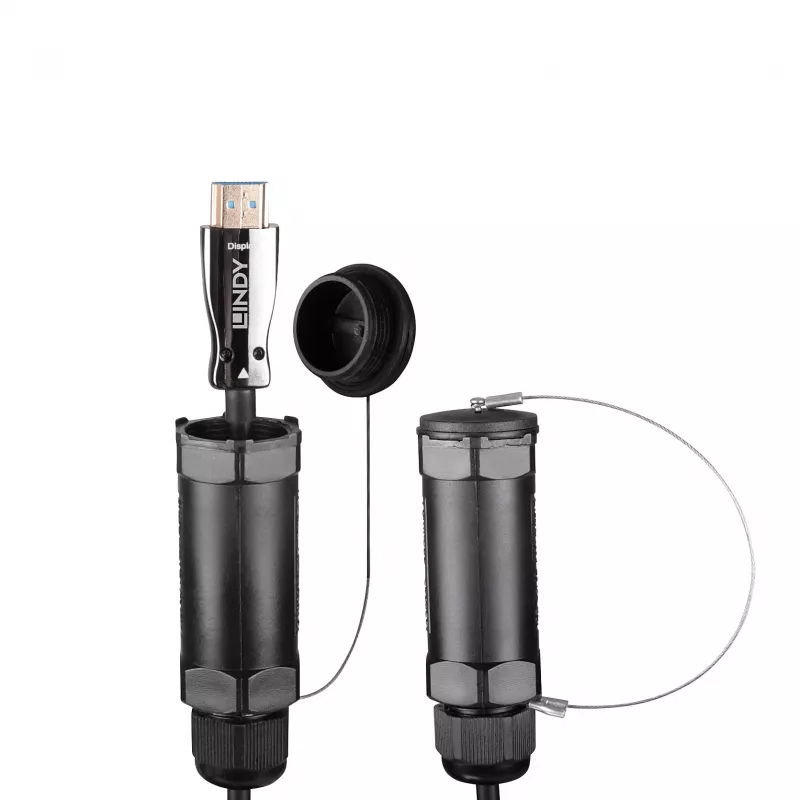 HDMI kabelis Lindy 38533 100 m, HDMI A tipas (standartinis), juodas