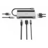Hama Connect2Mobile V2 USB 3.2 Gen 1 (3.1 Gen 1) Type-C 1000 Mbit/s Antracito daugiafunkcis USB-C stotelė