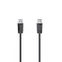 Hama 00200624 USB kabelis 1,5 m USB A Juodas