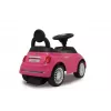 Vaikiškas stumdomas automobilis Jamara Fiat 500 Push type 4 ratai Juoda Rožinė