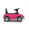 Vaikiškas stumdomas automobilis Jamara Fiat 500 Push type 4 ratai Juoda Rožinė