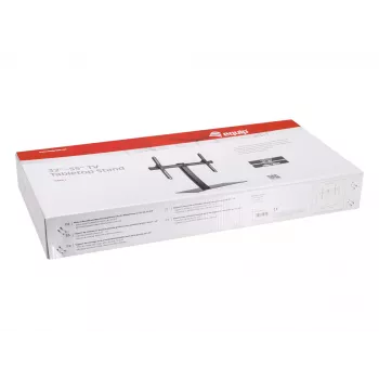 Equip TV stovas ant stalo 32-55 colių, 40 kg, 600x400 mm, juodas