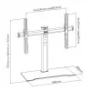 Equip TV stovas ant stalo 32-55 colių, 40 kg, 600x400 mm, juodas