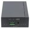 Manhattan USB-A 7 prievadų pramoninis USB mazgas, 7x USB-A, 5 Gbps (USB 3.2 Gen1), 20 kV ESD apsauga, maitinimas per A/C, magistralę ir gnybtų bloką, montavimas ant DIN bėgio ar sienos, metalinis korpusas, varžtų fiksavimas