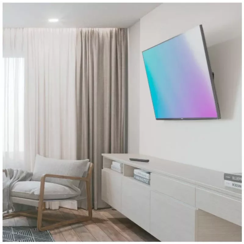 Hama 00220808 TV laikiklis 190,5 cm (75 col.) Juodas