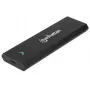 Manhattan M.2 NVMe SSD korpusas, USB-C jungtis, 10 Gbps (USB 3.2 Gen2), UASP, aliuminis, juodas, 3 metų garantija