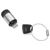 Raktų pakabuko žibintuvėlis TROIKA ECO CHARGE Juodai Pilkas LED USB